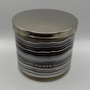 BRAND NEW BATH & BODY WORKS 3 WICK SCENTED POWER ONYX CANDLE 14.5 OZ